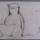 Nature morte cubiste dessin