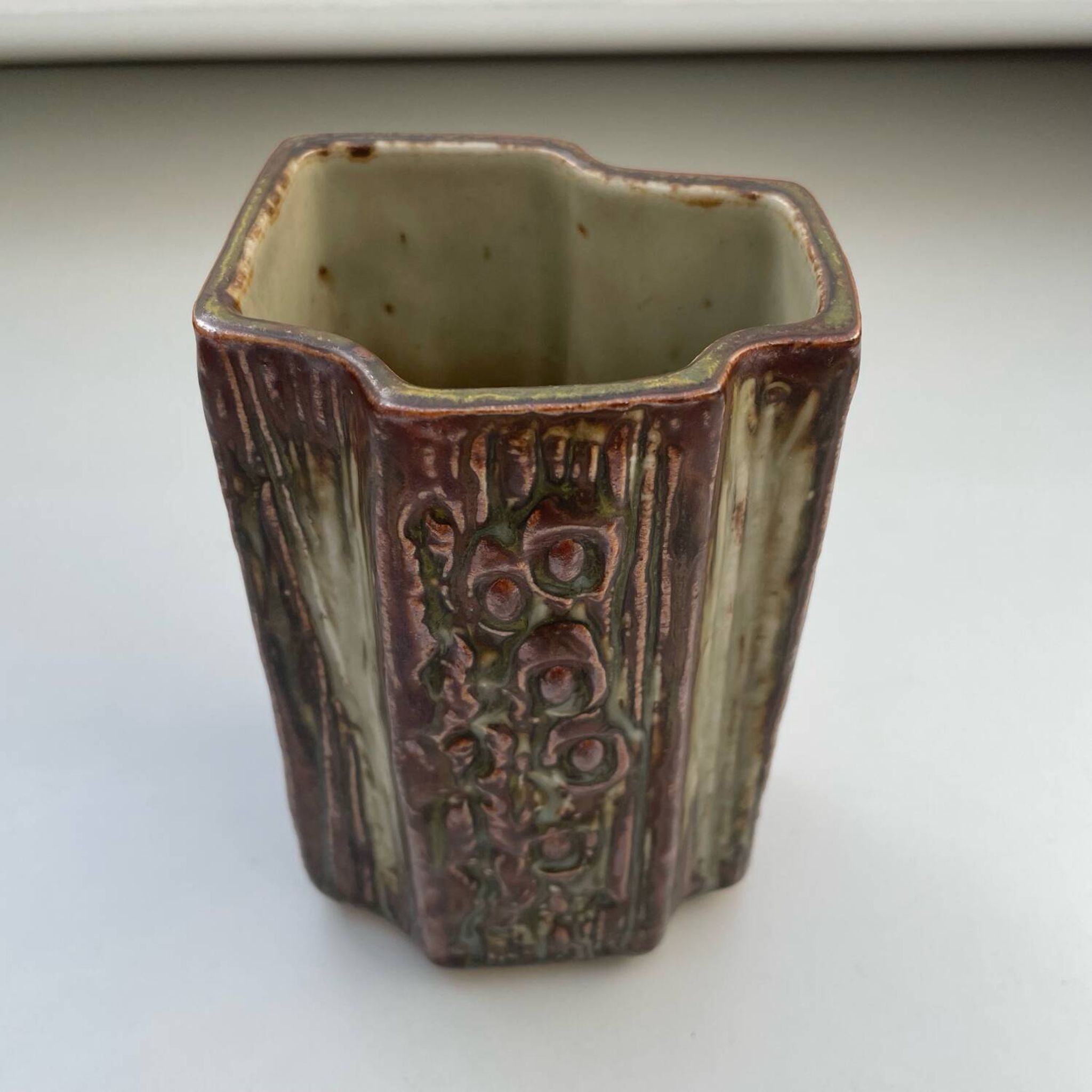Vase Jorgen Mogensen Danish Studio Art Pottery