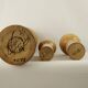 Set of 3 large japanese kokeshi