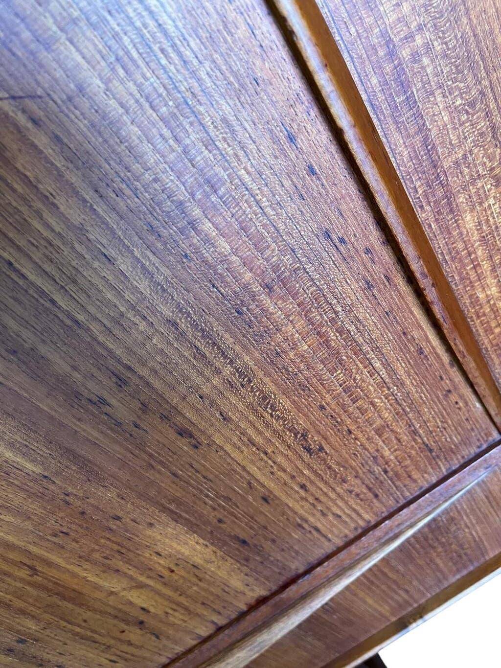 Vintage Danish wall cabinet in wood, mid-height / shelf / low furniture