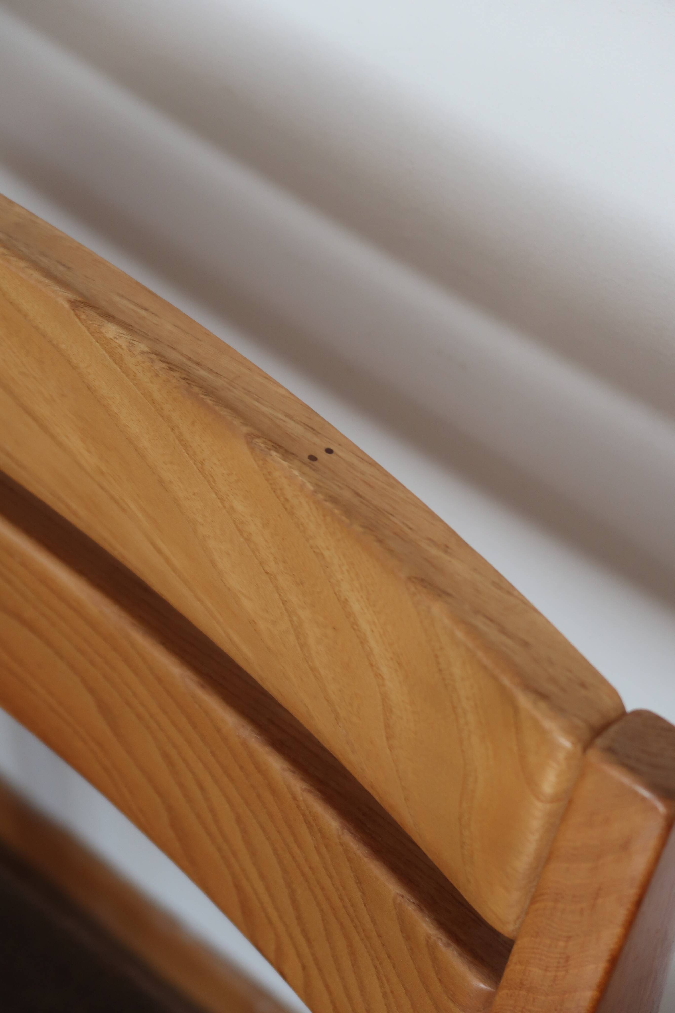 4 chairs sleigh Maison Regain