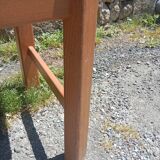 6 solid elm chairs