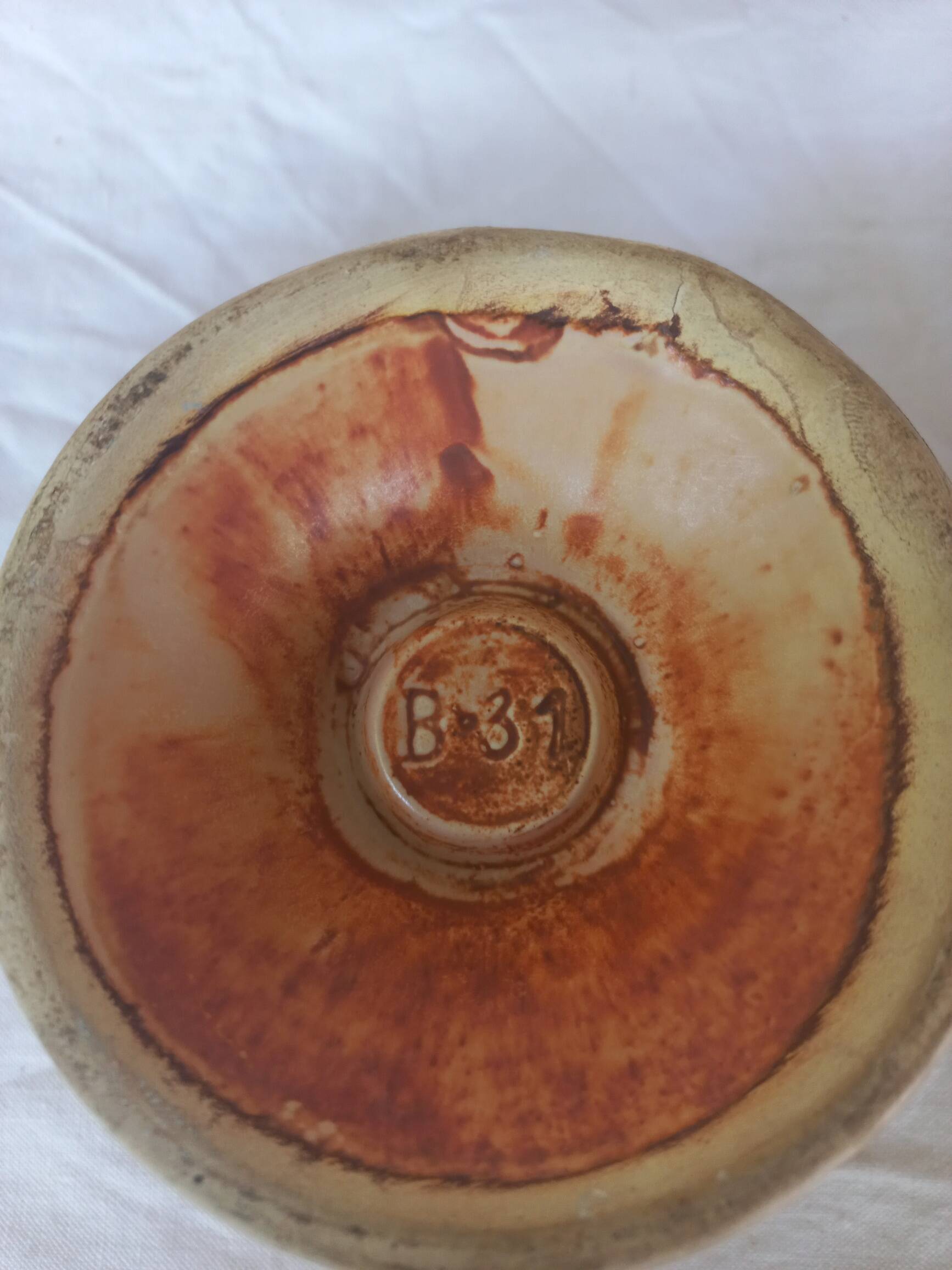 Bougeoir vintage forme lampe Aladin stylisé