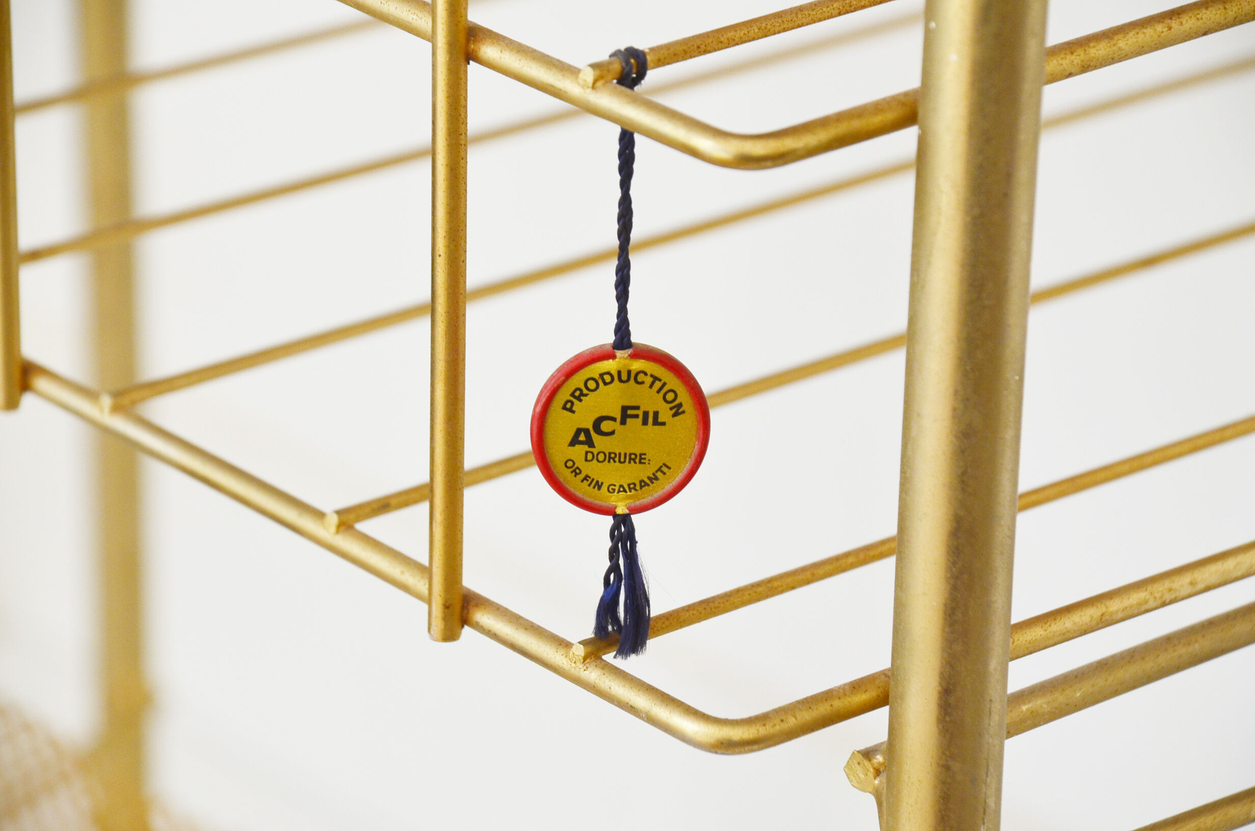 Table à roulettes porte vinyles des années 60