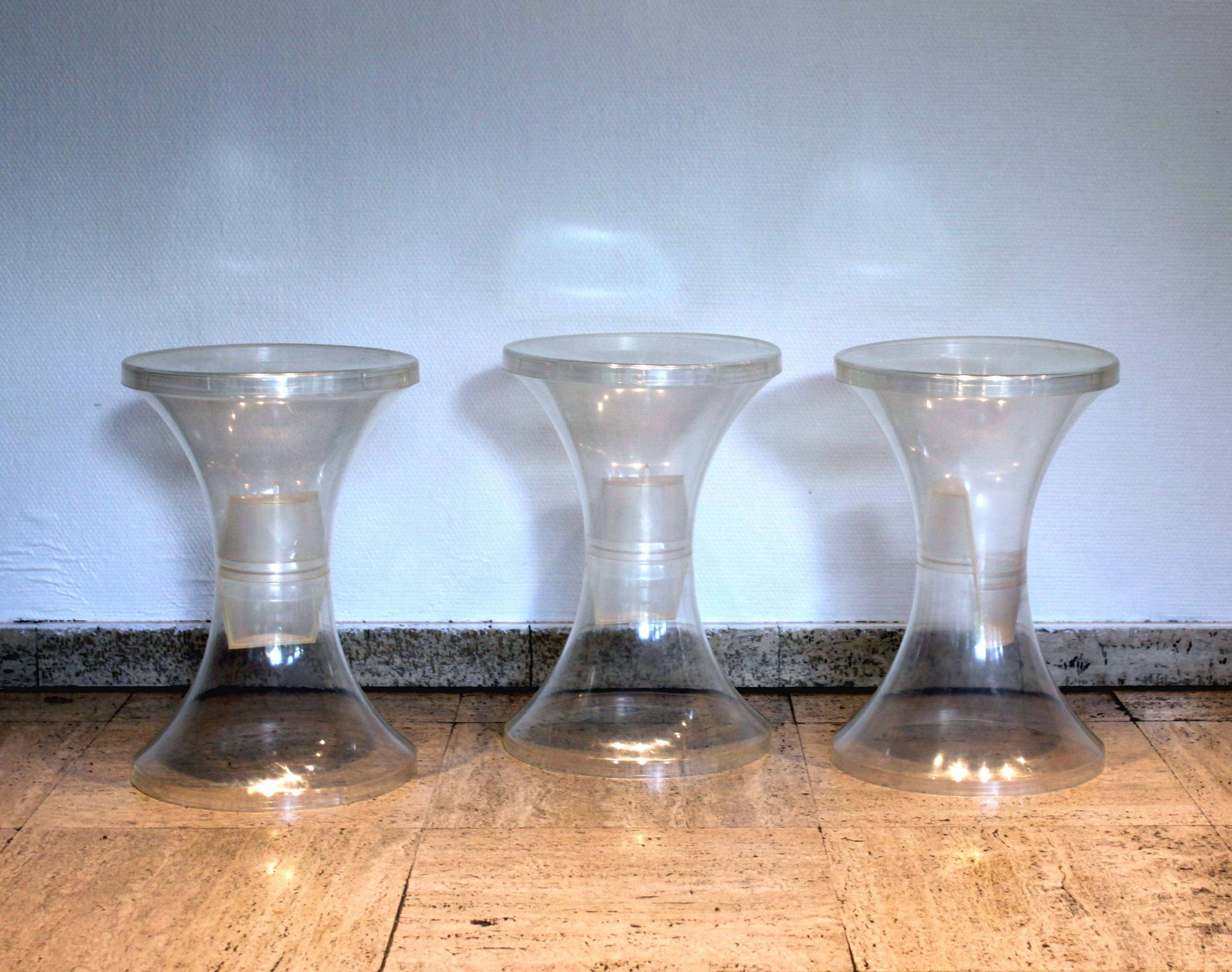 Tabouret TamTam Krystal Henry Massonnet