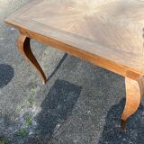 Beautiful Table with Curved Legs, Louis XV Style, 19th Century
