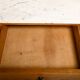 Art Deco Amsterdam School Cabinet Sideboard Oak and Marble, 1930s Netherlan