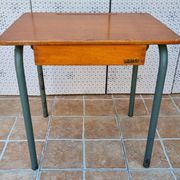 MATCO Antique School Desk – Wood and Metal – 54 x 54 x 40 cm
