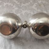 Old cups salter servant rinse-fingers silver bronze
