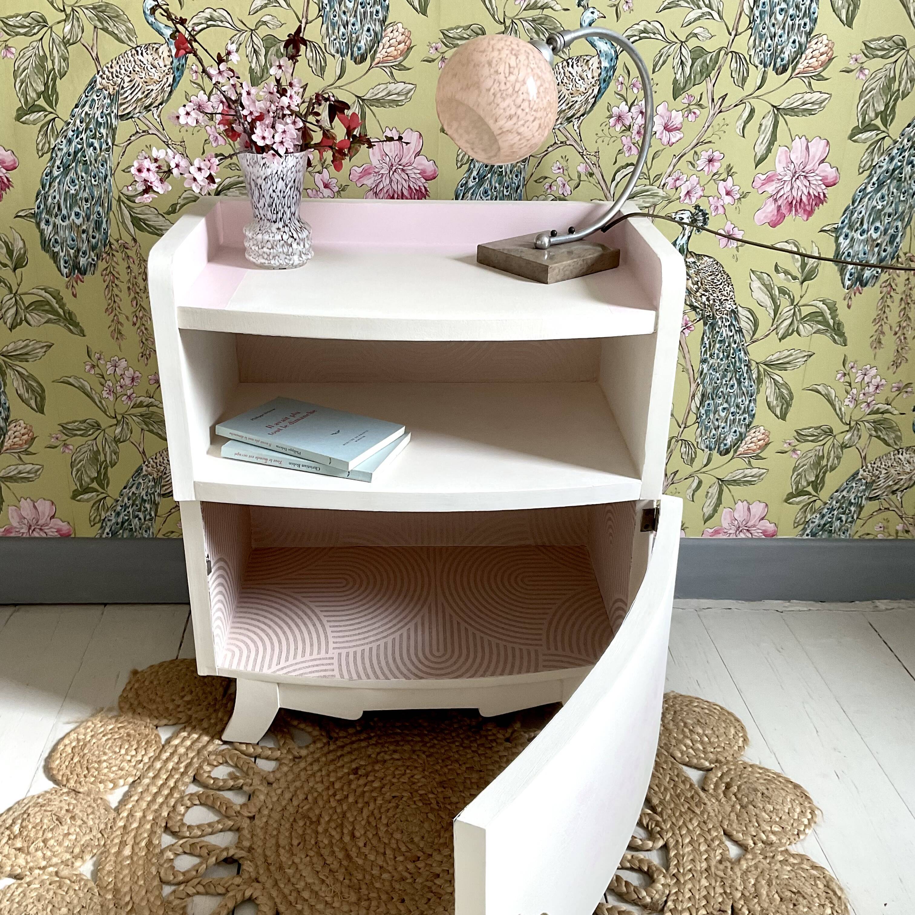 Art deco bedside table