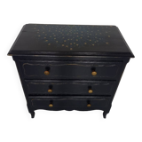 Peacock 3-drawer chest of drawers