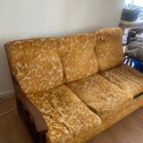 Sofa bed 60s brutalist period
