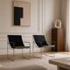 Odile Mir Filo Lounge Chairs Model 203 for Prisunic, France 1971
