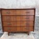 Commode pieds compas 1960