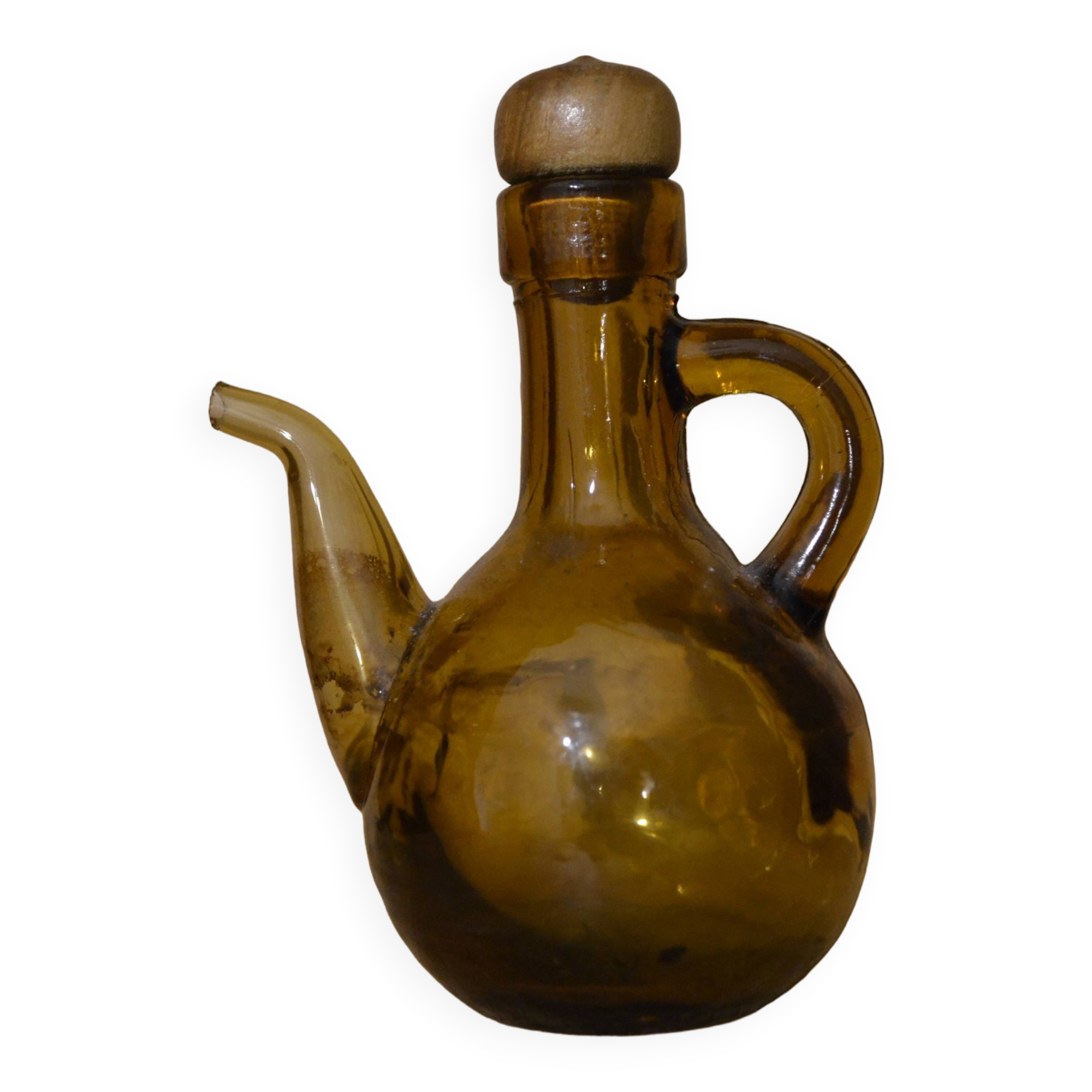 Smoked glass vinegar maker