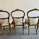 Set of 3 “pelota” chairs