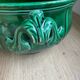 green earthenware soup tureen