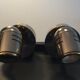 Pair of deknudt sconces in brass and chrome from the 70s