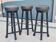 Serie de 3 tabourets hauts
