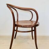 Chaise vintage Thonet modèle B9 de Tchécoslovaquie des années 1950