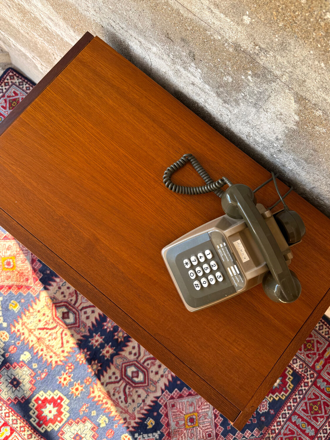 Vintage Scandinavian teak chest of drawers, 1960.