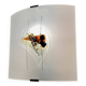 LARGE GLASS WALL LIGHT SCANDINAVIAN DESIGN.