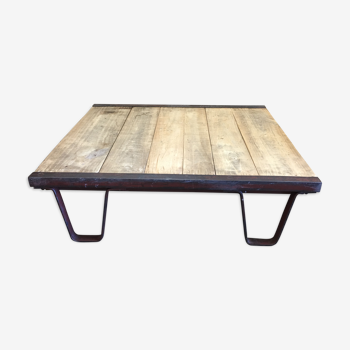 Industrial coffee table