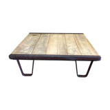 Industrial coffee table