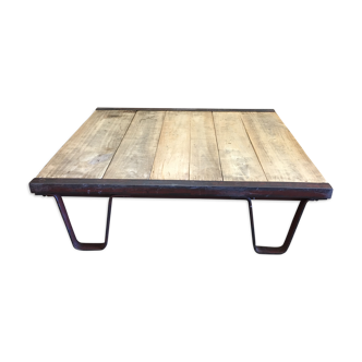 Industrial coffee table