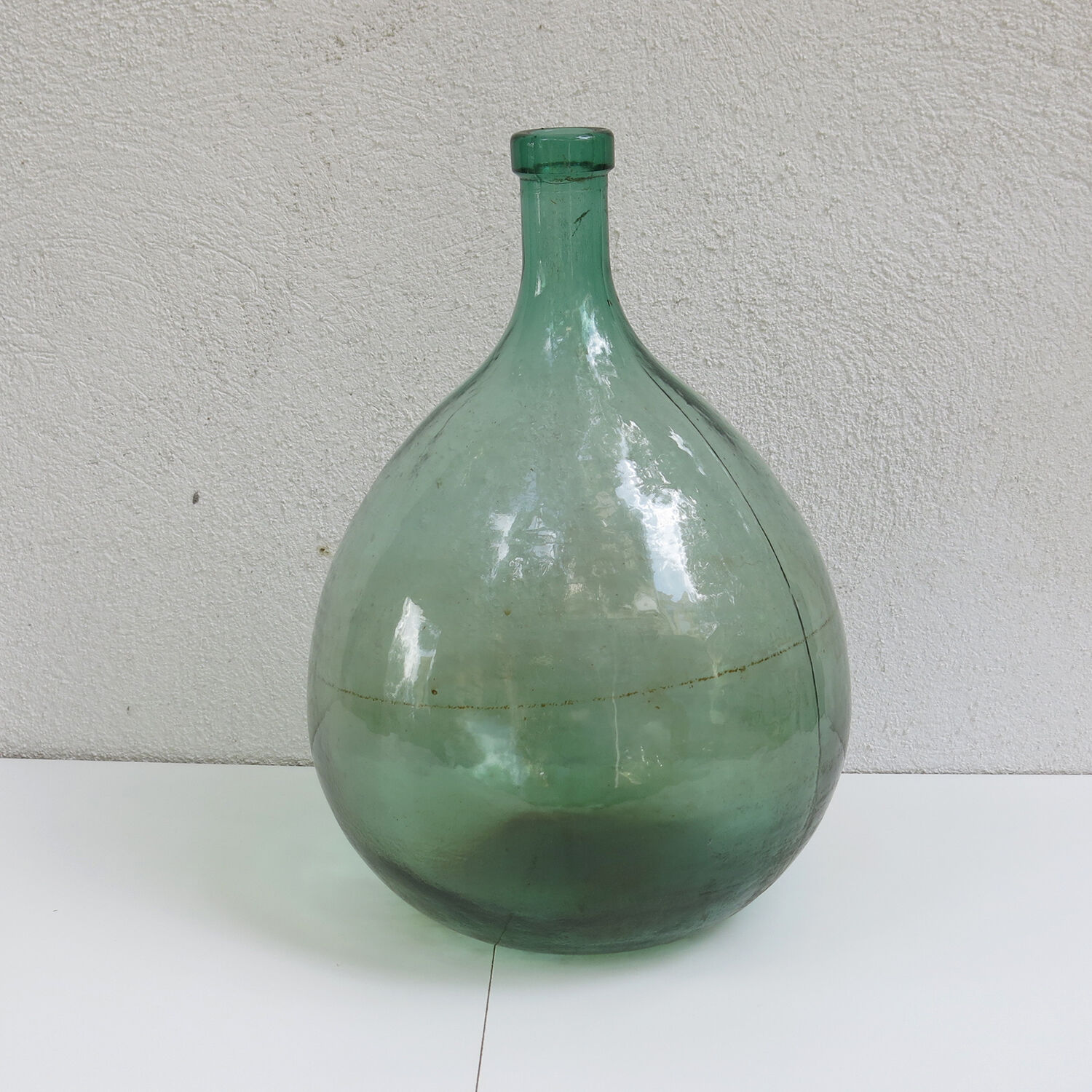 Dame jeanne verre vert 10 litres