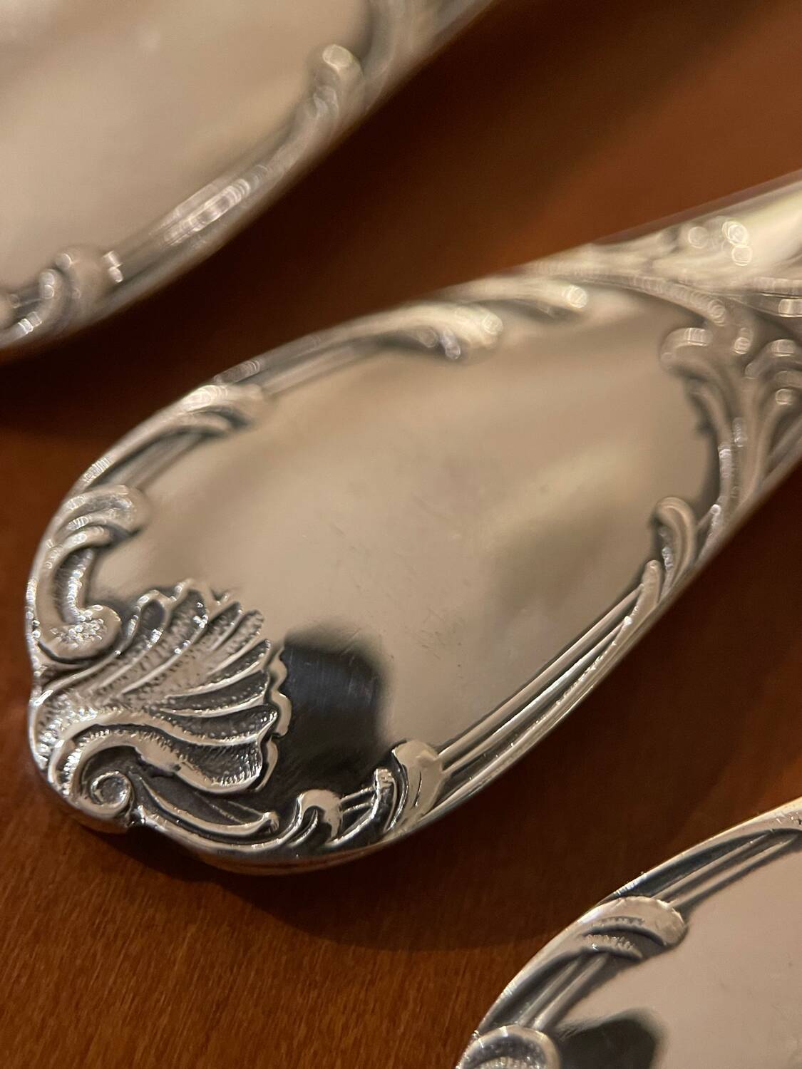 Christofle Marly 12 cake forks new condition