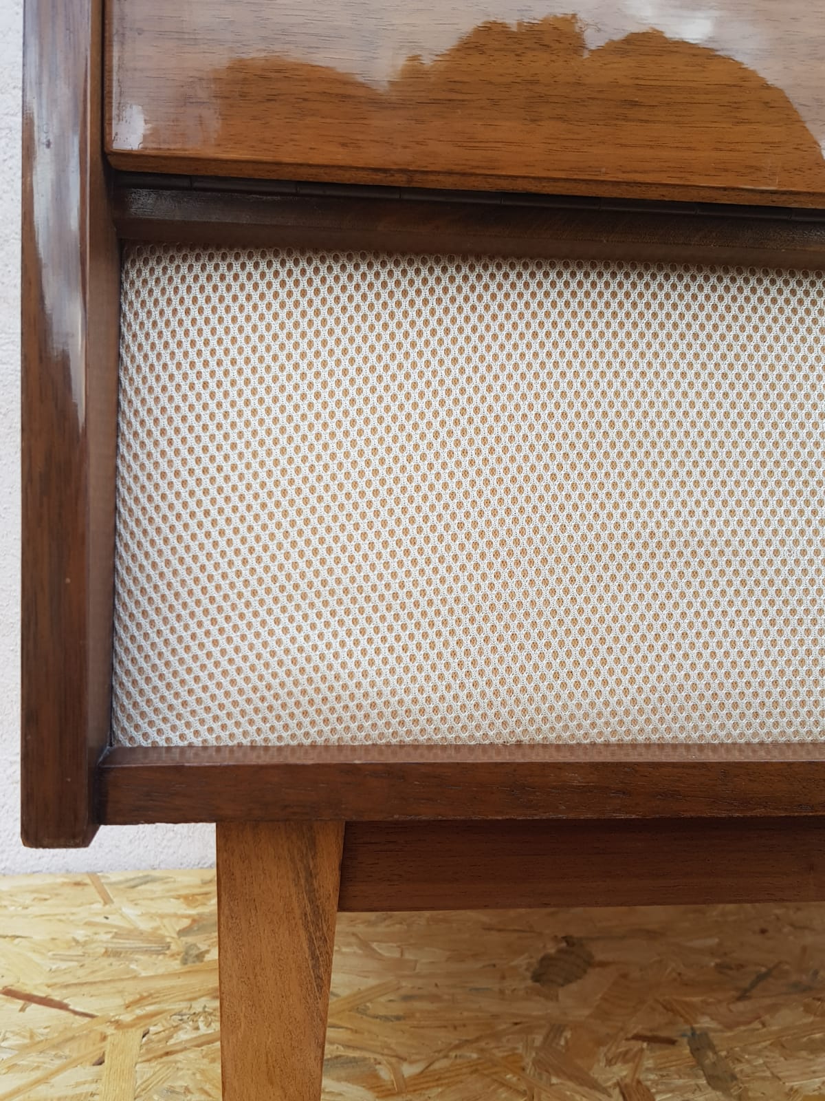 Meuble hifi tourne disque et radio Continental Edison