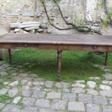 Farmhouse table 6 feet oak