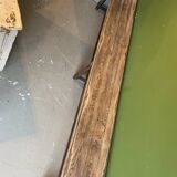 Old wooden long pew