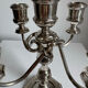 Vintage English 5 Armed Silver Plated Candelabra
