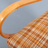 Sculptural Scandinavian Modern armchair, 1950’s