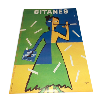 Affiche gitane par raymond Savignac 1953