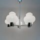 Lustre Space Age opaline chrome 1970s