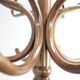 Vintage TON coat rack in curved wood, Czechoslovakia, circa 1970.
