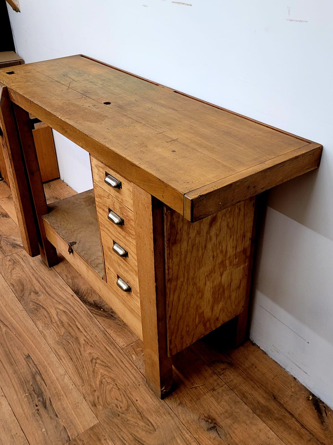 Wooden workbench
