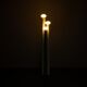 Italian pillar floor lamp. Circa 1970