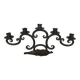 Wrought iron candlestick 5 branches