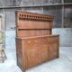 Buffet vaisselier en pin 1900
