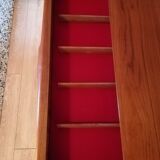 Small row of Scandinavian style teak