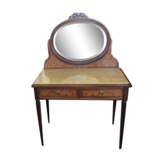 Dressing table with marble