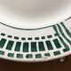 Lot of 6 plates Longwy model Toulon