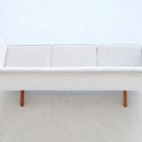Illum Wikkelso model ML-140 three-seater sofa Laursen Denmark 1960