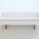 Illum Wikkelso model ML-140 three-seater sofa Laursen Denmark 1960