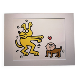 Illustration de Keith Haring - Série 'Animals' - 11/12