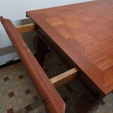 Art Deco dining table with 2 extensions